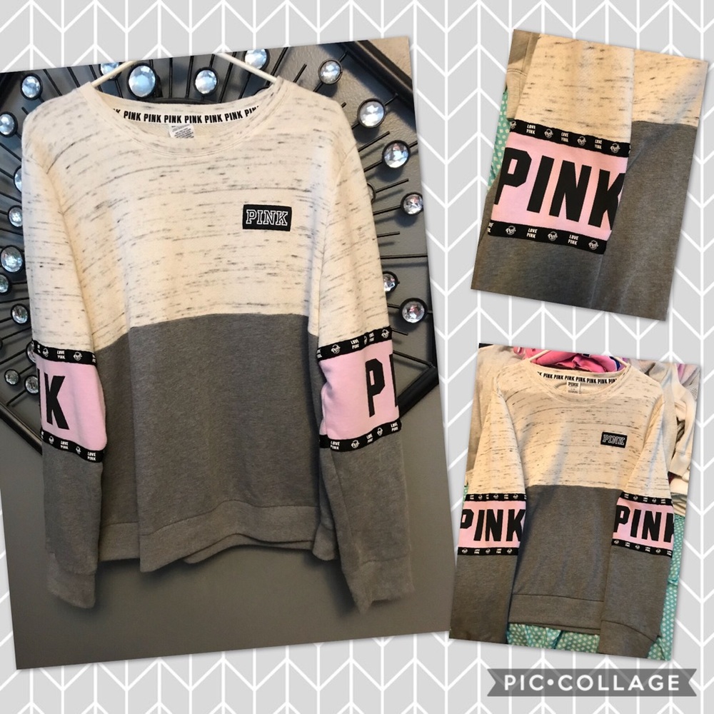 NEW VS PINK Crew Sweatshirt